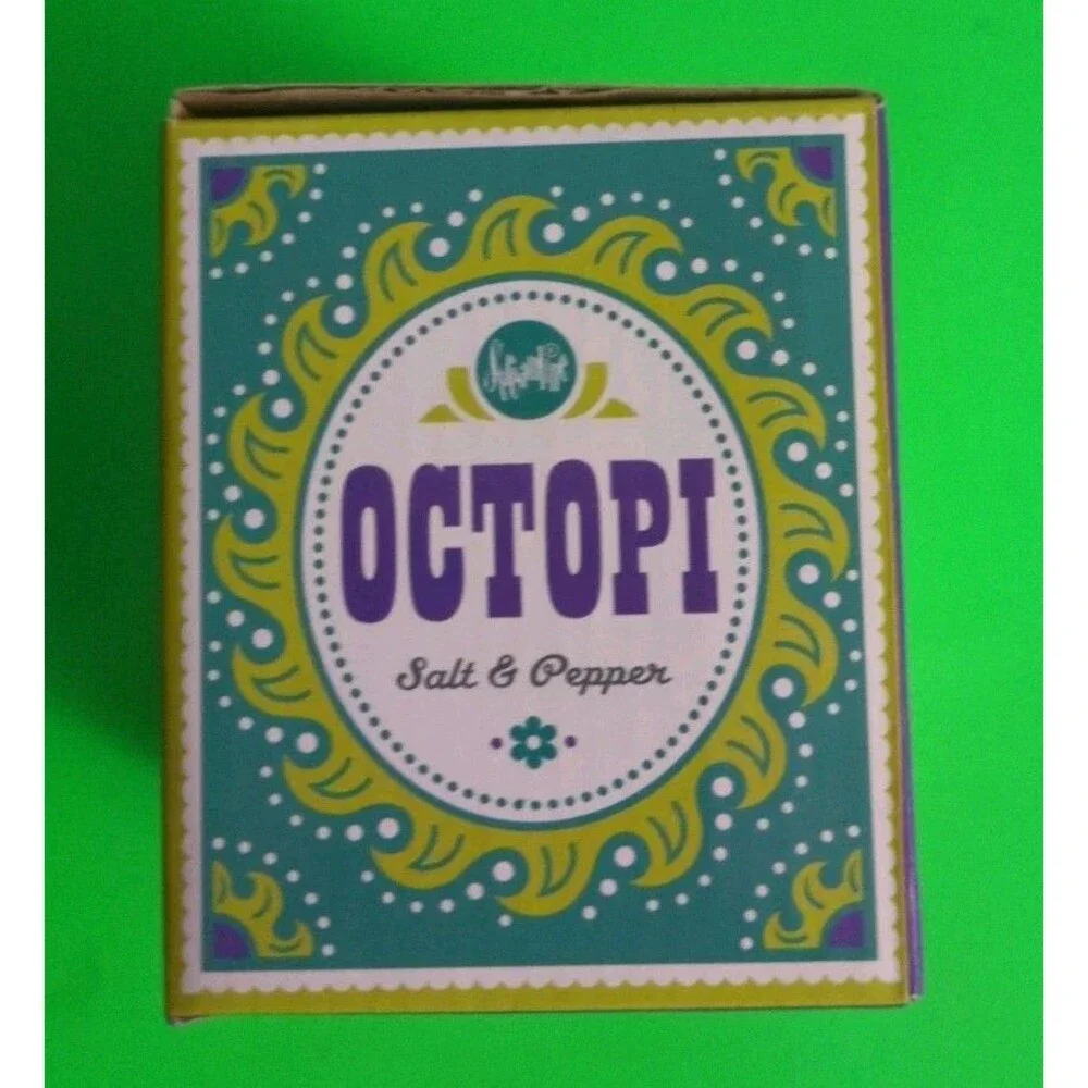 Octopi Salt And Pepper Shakers New In Box